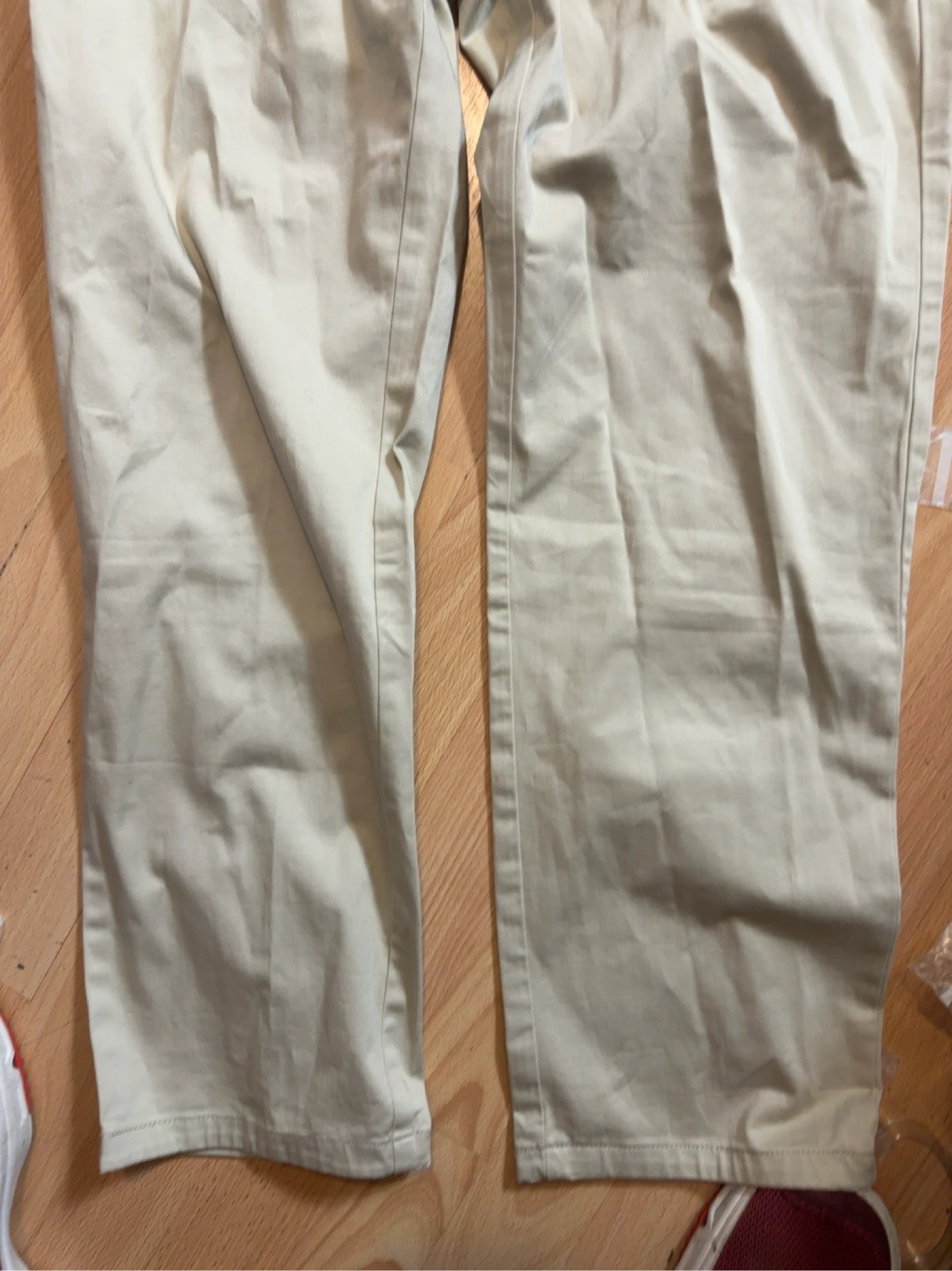 Beige Bandolli stretch cotton pants size 48 XL very good condition – photo 3